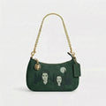 Green Suede Bag